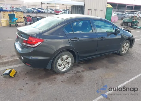 2014 Honda Civic Lx из США, поврежденный, VIN 2HGFB2F57EH503595